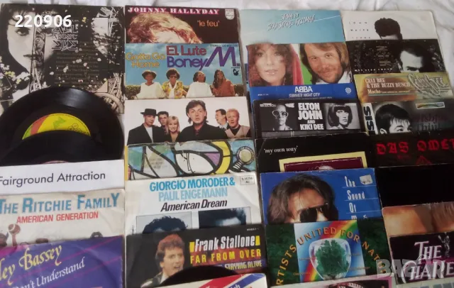 Селекция хит сингли Synth Pop, Disco, Pop Rock 80's топ цена!, снимка 3 - Грамофонни плочи - 50429218