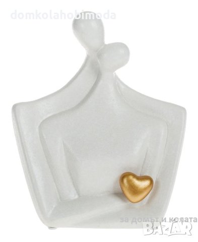 Настолна статуетка керамика. 16x6x20cm, снимка 2 - Декорация за дома - 42138948