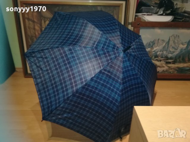 Кариран сгъваем чадър с метален механизъм 2810202023, снимка 1 - Други - 30591110