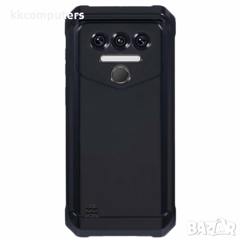 Калъф с протектор за Oukitel WP38 – мек TPU удароустойчив калъф, прозрачен или черен