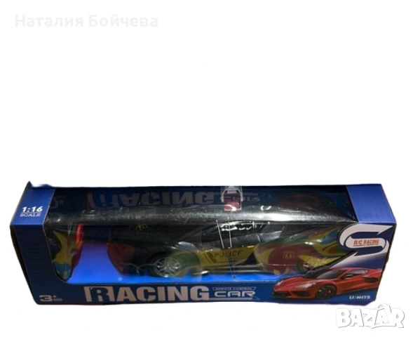 Полицейска скоростна кола с дистанционно управление, снимка 9 - Коли, камиони, мотори, писти - 53379894