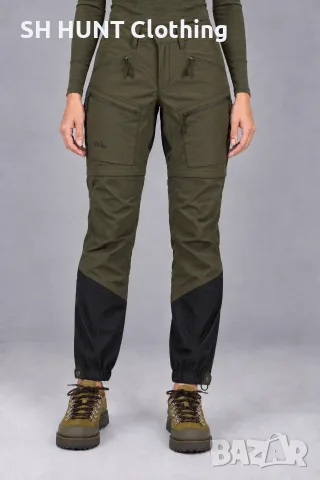 TIERA Lite Track Convertible Pant W за лов и търизъм размер 34 / XS дамски еластичен панталон - 74
