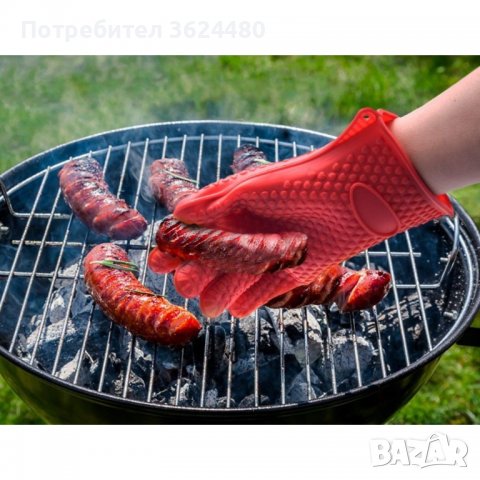 Силиконова ръкавица за горещо с 5 пръста Силиконова ръкавица за горещо с 5 пръста Силиконова ръкавиц