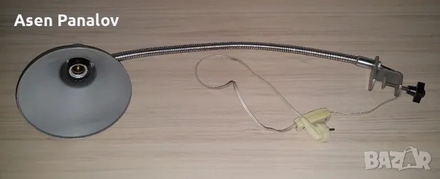 Стара индустриална лампа- нова, снимка 1