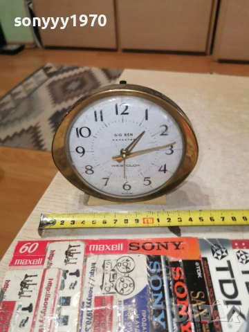 BIG BEN REPEATER WESTCLOX SCOTLAND 2203260950LCHERY1, снимка 9 - Антикварни и старинни предмети - 53931979