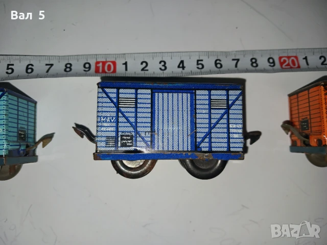 100 годишно влакче , вагони - Германия , PENNY TOY , играчка, снимка 3 - Антикварни и старинни предмети - 50712498