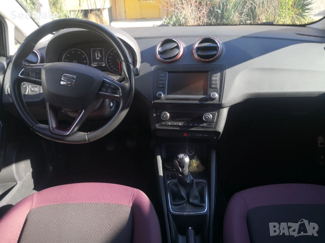 Seat Ibiza 2016 сив металик, снимка 8 - Автомобили и джипове - 52921764