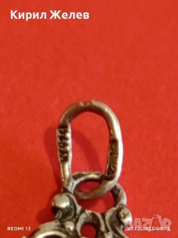 СРЕБЪРЕН РУСКИ КРЪСТ СПАСИ и СЪХРАНИ ФИЛИГРАННА РЪЧНА ИЗРАБОТКА 44310, снимка 8 - Колиета, медальони, синджири - 52854570