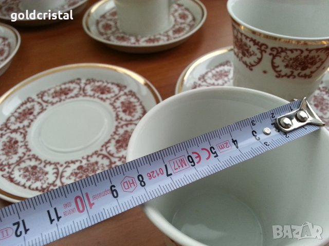 Стар български порцелан чаши за чай , снимка 6 - Антикварни и старинни предмети - 39815548