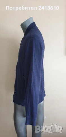 POLO Ralph Lauren  Full Zip  Cotton Mens Size M  ОРИГИНАЛ! Мъжко Горнище с цял Цип!, снимка 6 - Спортни дрехи, екипи - 51711941