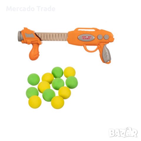 Настолна игра Mercado Trade, Хамстер - мишена, С оръжие и топки, Кафяв, снимка 2 - Образователни игри - 42924378