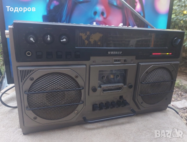 Unisef TU-7000 Auto Reverse Radio Cassette Recorder , снимка 16 - Радиокасетофони, транзистори - 51541510