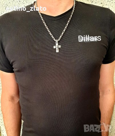 Златни синджири от бяло злато- 14К