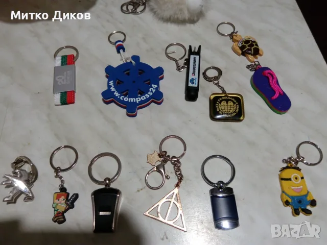 Ключодържатели разни от 2 до 5 евро брой