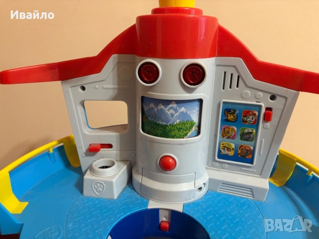 Кула Пес Патрул + фигурки и превозни средства, снимка 4 - Фигурки - 53142292