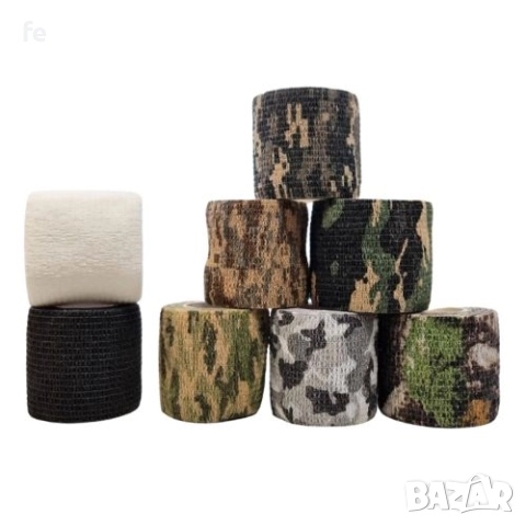 Камуфлажна лента - 5 М. х 5 см. Камуфлажни ленти
