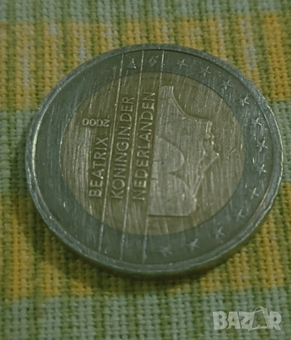 2 евро Беатрикс Нидерландия 2000, снимка 3 - Нумизматика и бонистика - 53726543