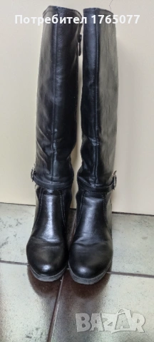 Дамски ботуши с пухена подплата , снимка 4 - Дамски ботуши - 53968534