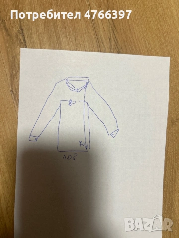 Елегантна пролетна блуза с черни мотиви, снимка 2 - Ризи - 54334807