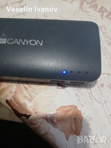 Външна батерия Canyon CNE-CPB100DG 10000 mAh, тъмно сив, снимка 12 - Външни батерии - 35120571
