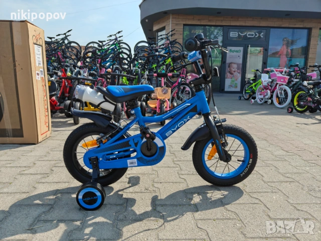 BYOX Велосипед 12" PRINCE син