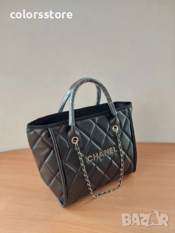 Черна луксозна чанта  код DS-A323, снимка 2 - Чанти - 42995115