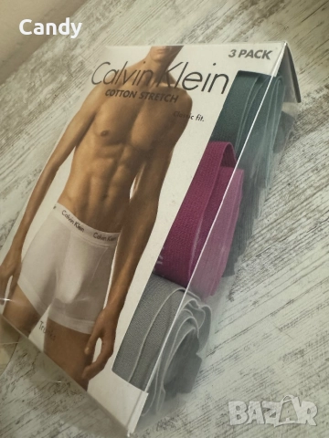 НОВИ Calvin Klein боксерки S, снимка 2 - Бельо - 52918146