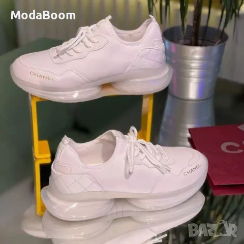 Ch🅰️nel стилни бели дамски маратонки 