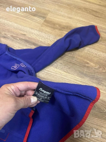 Дамски Fleece Bergans Of Norway BRYGGEN Hoodie   , S размер , снимка 7 - Якета - 51495624