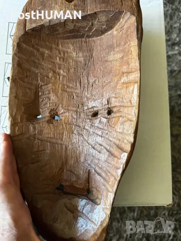 Африканска маска, снимка 4 - Антикварни и старинни предмети - 47811866