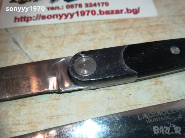 laguiole 2бр френски ножа-внос белгия 1302211143, снимка 6 - Колекции - 31797093