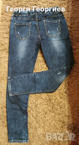 Много красиви дънки с ластик в талията, снимка 3 - Дънки - 40490707