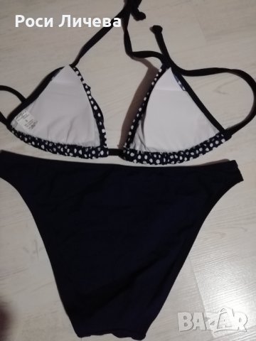 Тъмносин бански, снимка 5 - Бански костюми - 37792937