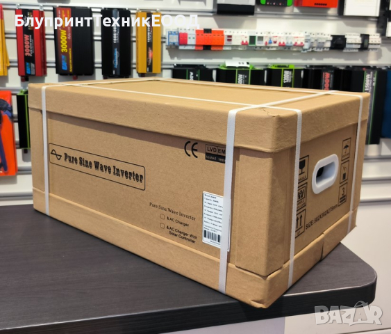 3600W 24V Нискочестотен тороидален инвертор/UPS със зареждане до 40А, снимка 12 - Друга електроника - 44740456