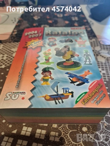 Колекционерски каталог Kinder Surprise 2006–2007 (1200+ стр., 16 000+ фигурки), снимка 2 - Колекции - 54355001