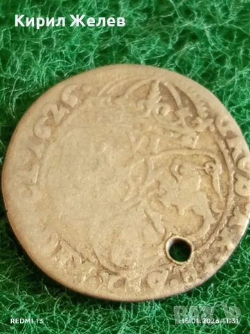 Сребърна монета 6 гроша 1626г. Сигизмунд трети Полша за КОЛЕКЦИЯ 53014, снимка 4 - Нумизматика и бонистика - 53106833