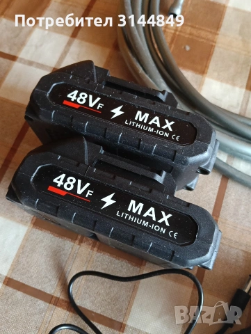 Акумулаторна водоструйка , снимка 2 - Парочистачки и Водоструйки - 53996545