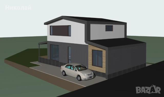ТОП ОФЕРТА-УПИ в с.Голяновци с готов проект за къща, снимка 1