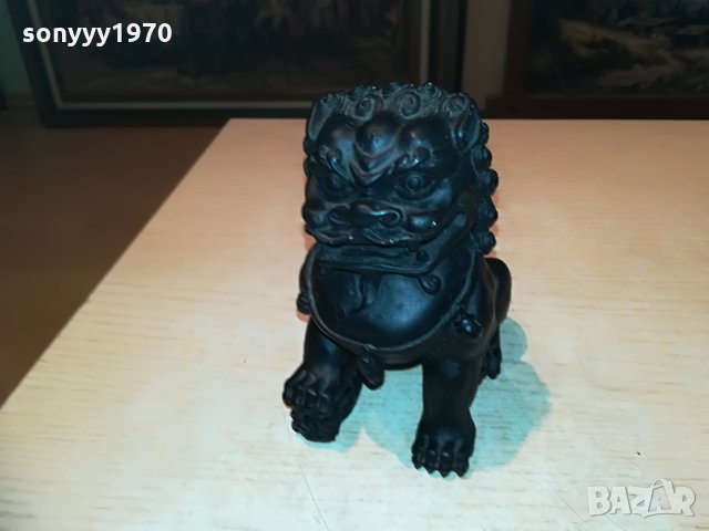 дракон-зверче-масивно/тежко с размери 13х11х7см, снимка 6 - Колекции - 29167385