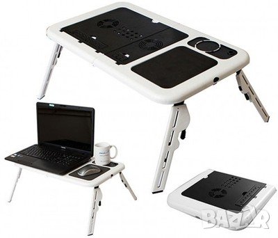 Удобна охладителна маса-масичка за лаптоп, снимка 2 - Маси - 34868790