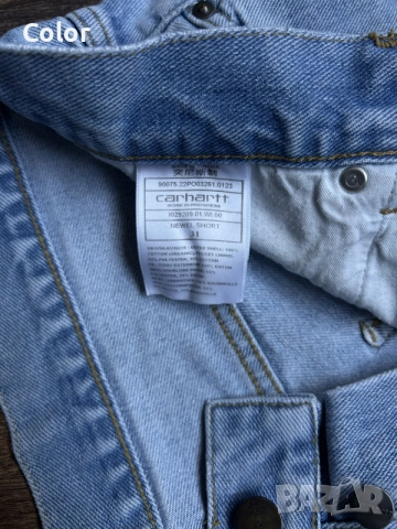 Къси дънки Carhartt Jorts, снимка 3 - Къси панталони - 56150640