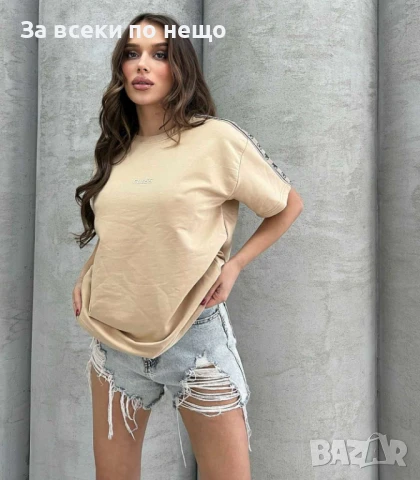Guess Дамска Тениска👚Дамска Блуза С Къс Ръкав Гес - Налични Различни Цветове Код A641, снимка 2 - Тениски - 50592322