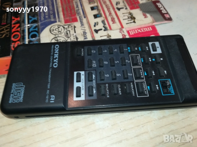 ONKYO R1 RC-121C CD/TAPE REMOTE CONTROL-ВНОС SWISS 2110251536