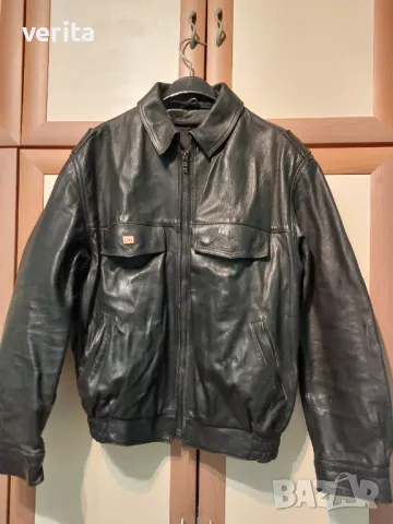 Мъжко яке от естествена кожа , снимка 11 - Якета - 47411937