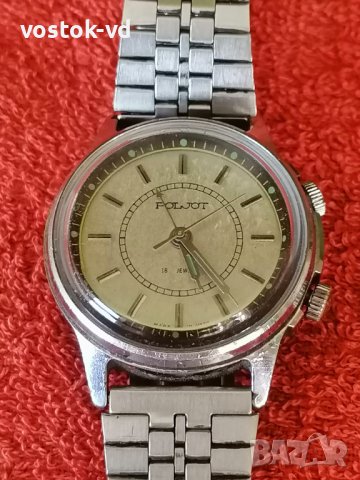 МЪЖКИ ЧАСОВНИК ПОЛЕТ-ЗВЪНЕЦ, снимка 11 - Антикварни и старинни предмети - 36841926