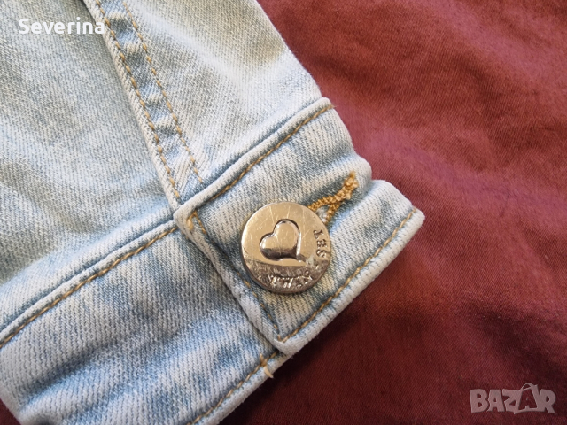 Twinset Simona Barbieri*Дънкено яке за 8 год., снимка 7 - Детски якета и елеци - 44924580