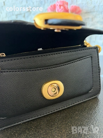 Черна чанта Coach-IM136j, снимка 4 - Чанти - 54317701