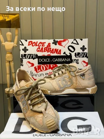 Dolce&Gabbana Дамски Маратонки👟Дамски Спортни Обувки Долче И Габана - Различни Цветове Код E121, снимка 5 - Маратонки - 55798410