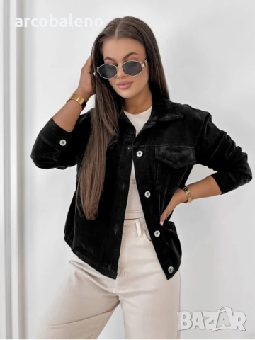 Дамско преходно яке от кадифе Ripley, 3цвята , снимка 13 - Якета - 53886466