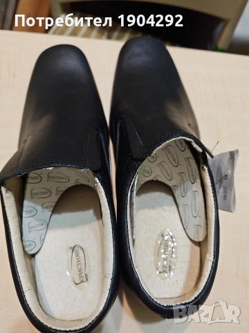 Мъжки официални обувки 42 номер, снимка 3 - Официални обувки - 52820428